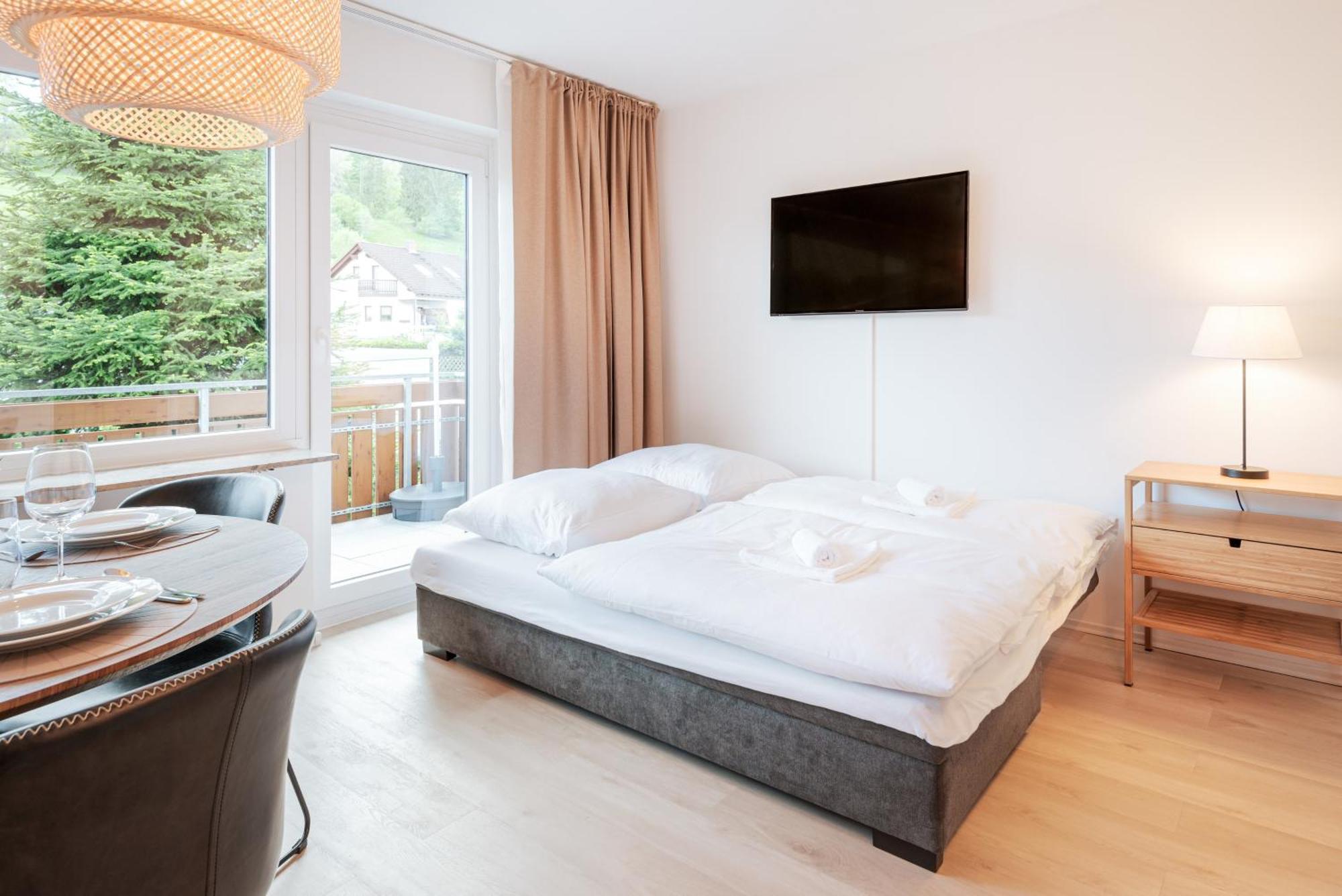 Ferienwohnung Sonnenglueck Mit Grosszuegigem Suedbalkon Lenzkirch Dış mekan fotoğraf